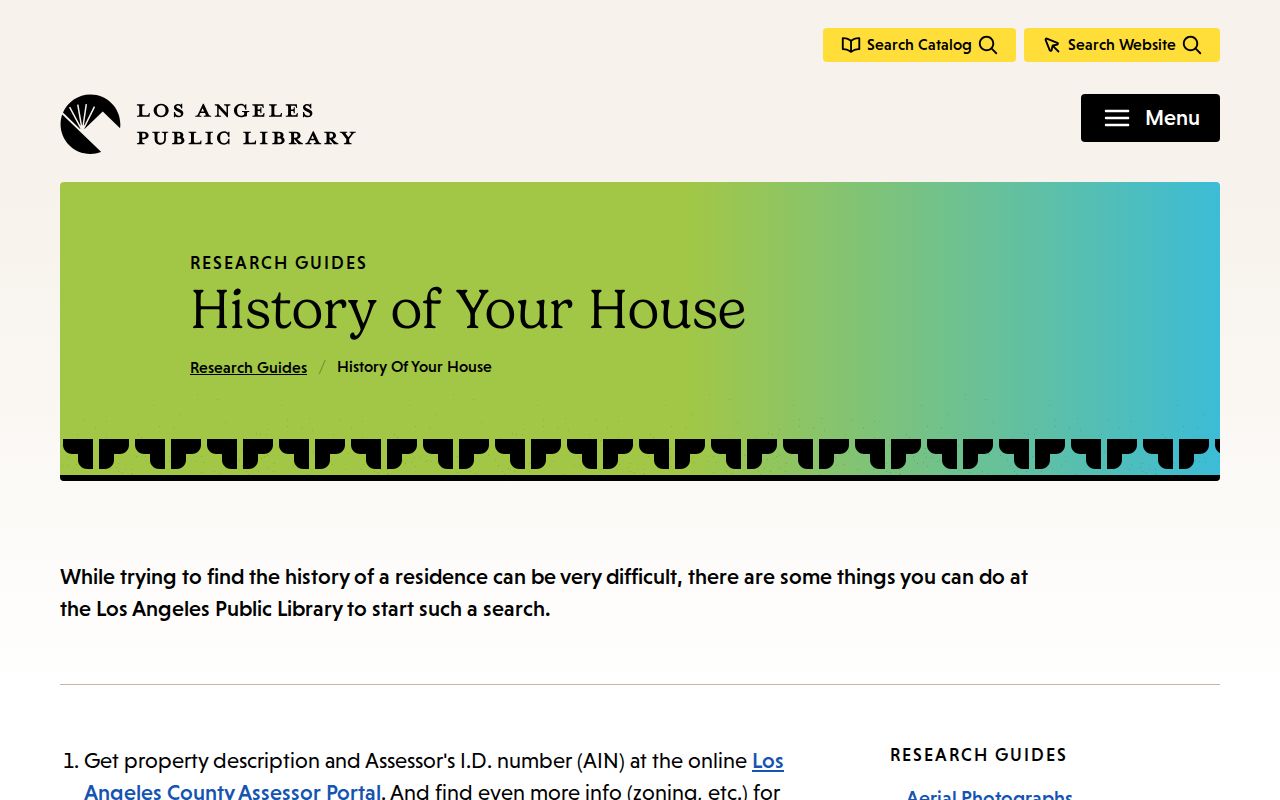Rosemead city directory house-history research workflow