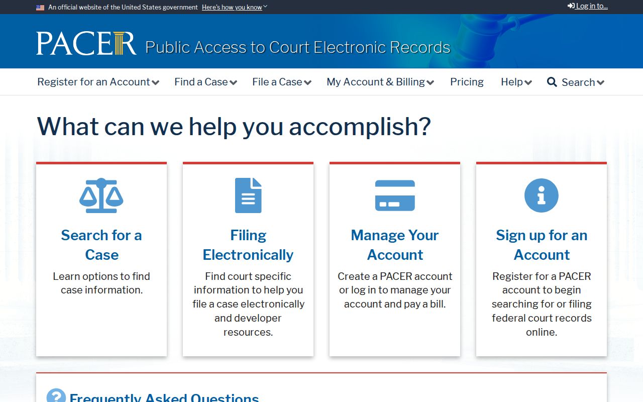 Rosemead resident lookup federal PACER court records
