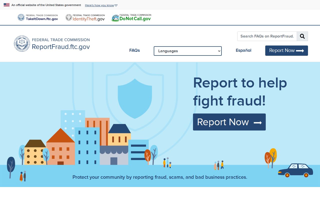 Rosemead ZIP code directory FTC fraud reporting form